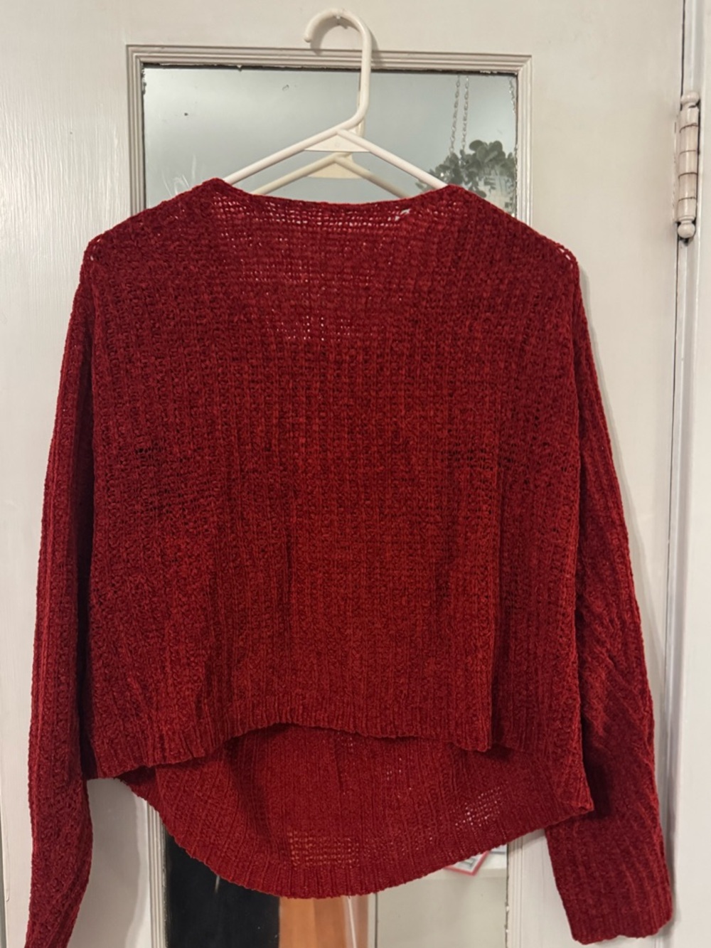 Vintage The Limited London Paris New York Red Knit Sweater